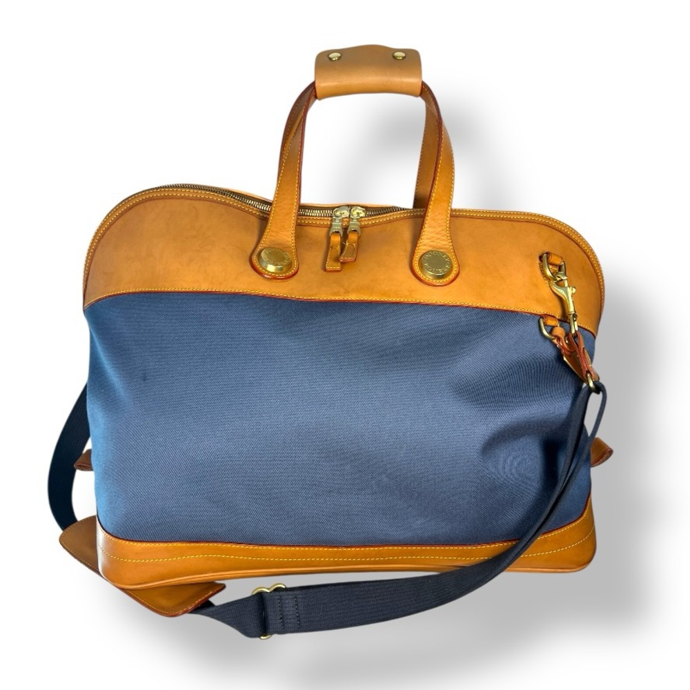 Dooney & Bourke Canvas Leather Weekender, Travel Bag